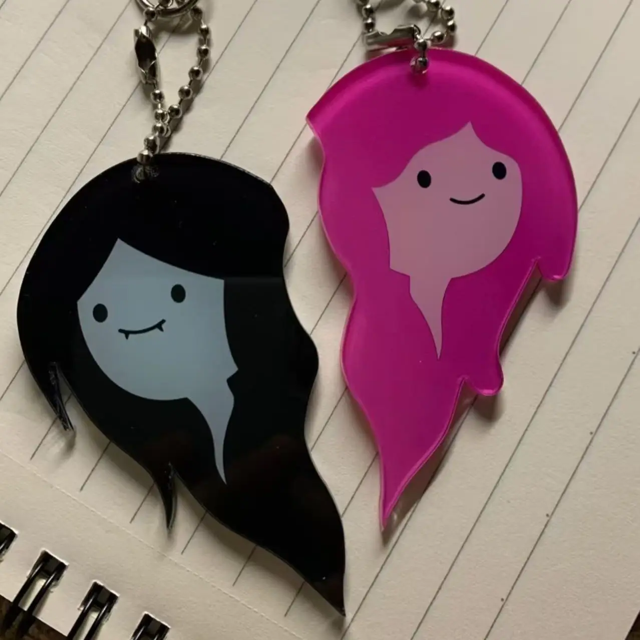 Breloczek Anime Marceline Bonnibel Akrylowy Kółko na Klucze Kawaii Zawieszka do Torby Ozdoba Akcesoria Kawaii…