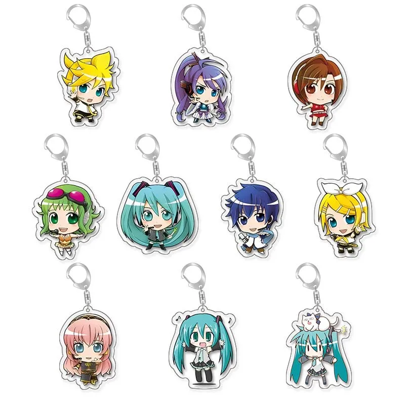 Breloczek Hatsune Miku Vocal Anime, zawieszka do torby, prezent dla fanów, ozdoba, pamiątka dla uczniów… Breloczek Hatsune Miku Vocal Anime, zawieszka do torby, prezent dla fanów, ozdoba, pamiątka dla uczniów…