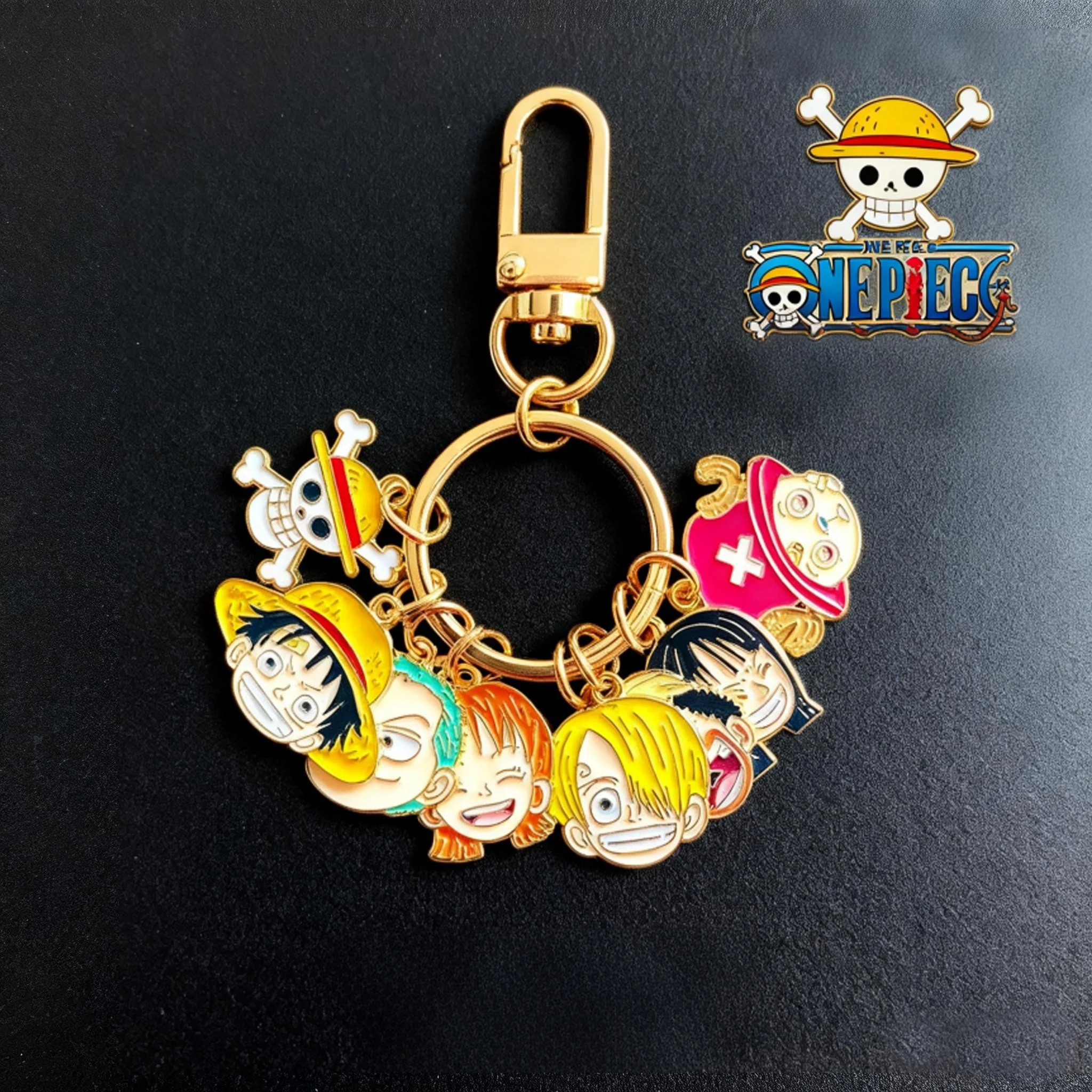 Breloczek ONE PIECE Monkey D. Luffy Nami Anime Gadżety Akcesoria Słuchawki Bluetooth Zawieszka Delikatna Modna…