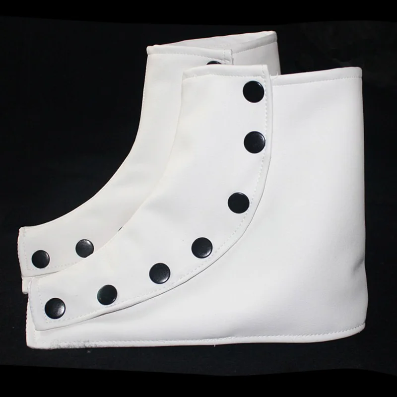 Buty Buty Białe chlapacze pokrywają Michael Jackson Performance Smooth Criminal Show Party Customes Buty Buty Białe chlapacze pokrywają Michael Jackson Performance Smooth Criminal Show Party Customes