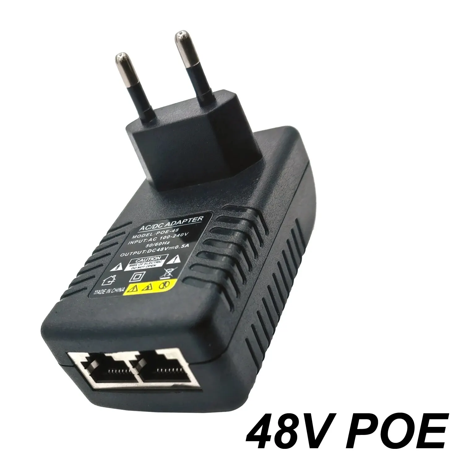 CCTV Security Surveillance POE Power Supply Adapter 48V 0.5A EU/US Plug for Injector Ethernet IP Camera POE… CCTV Security Surveillance POE Power Supply Adapter 48V 0.5A EU/US Plug for Injector Ethernet IP Camera POE…