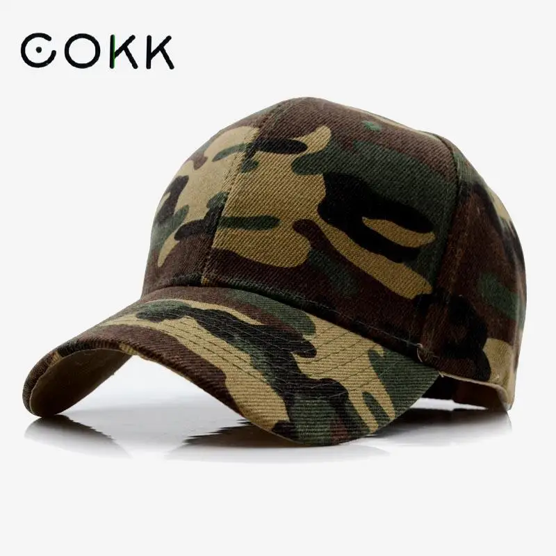 COKK kamuflaż czapka z daszkiem damska męska Snapback czapka w stylu Hip-Hop Camo czapki dla kobiet mężczyzn…
