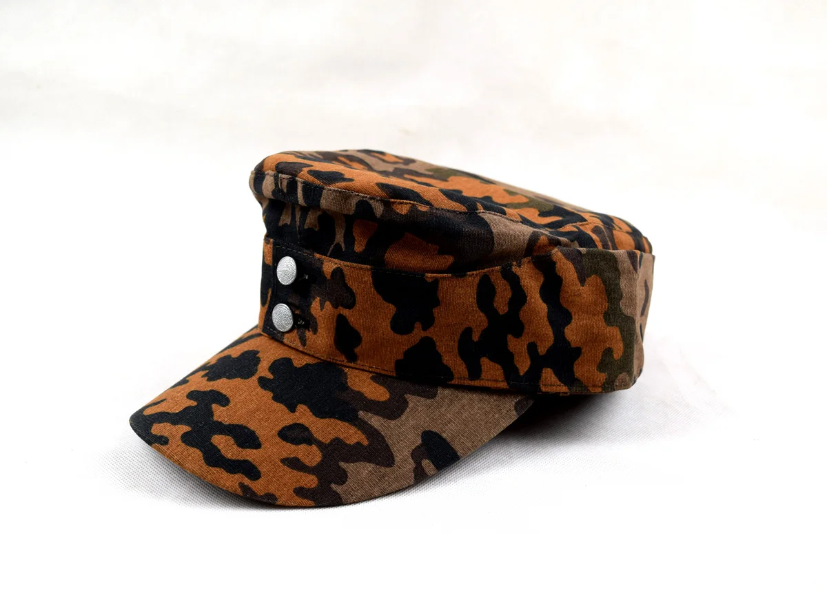 Cosplay niemiecki dąb jesienny kapelusz w kształcie liścia czapka Camo Cosplay niemiecki dąb jesienny kapelusz w kształcie liścia czapka Camo