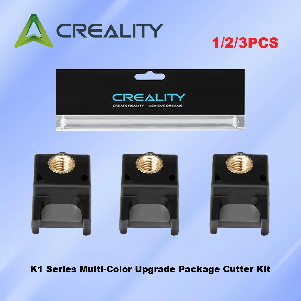 Creality 1/2/3 szt. Obcinak do filamentu CFS Upgrade Kit Oryginalny szybki obcinak do serii K1 Wielokolorowy… Creality 1/2/3 szt. Obcinak do filamentu CFS Upgrade Kit Oryginalny szybki obcinak do serii K1 Wielokolorowy…