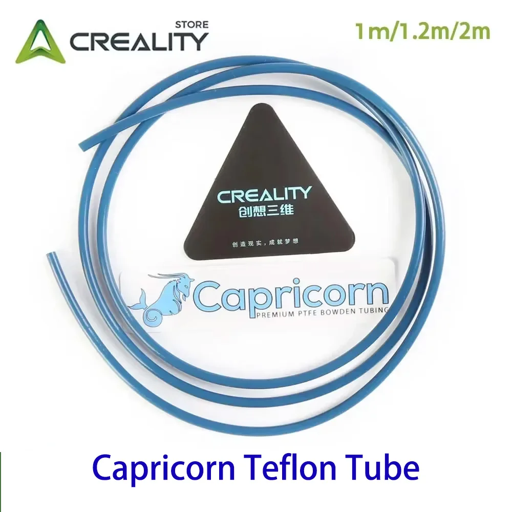 Creality dla Capricorn Bowden PTFE Tubing 1M/2M Części do drukarek 3D Niebieski dla filamentu 1,75mm Premium… Creality dla Capricorn Bowden PTFE Tubing 1M/2M Części do drukarek 3D Niebieski dla filamentu 1,75mm Premium…
