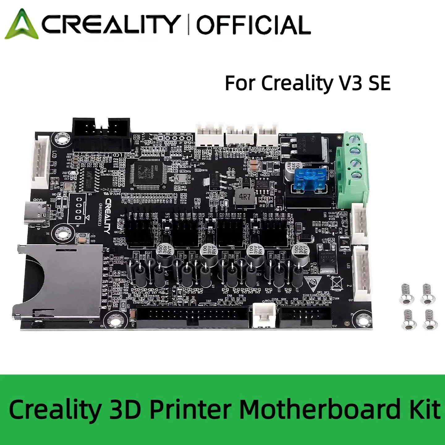 CREALITY Ender 3 V3 SE Silent Motherboard 32 Bit Silent Mainboard with MS35774 Driver ONLY Compatible with…