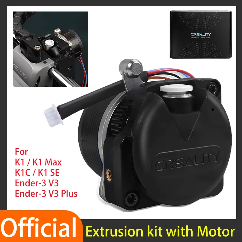 Creality Original K1 Hummingbird Extruder With Motor Extrusion Mechanism Kit for K1/K1 Max/K1C Ender 3 V3 Plus… Creality Original K1 Hummingbird Extruder With Motor Extrusion Mechanism Kit for K1/K1 Max/K1C Ender 3 V3 Plus…