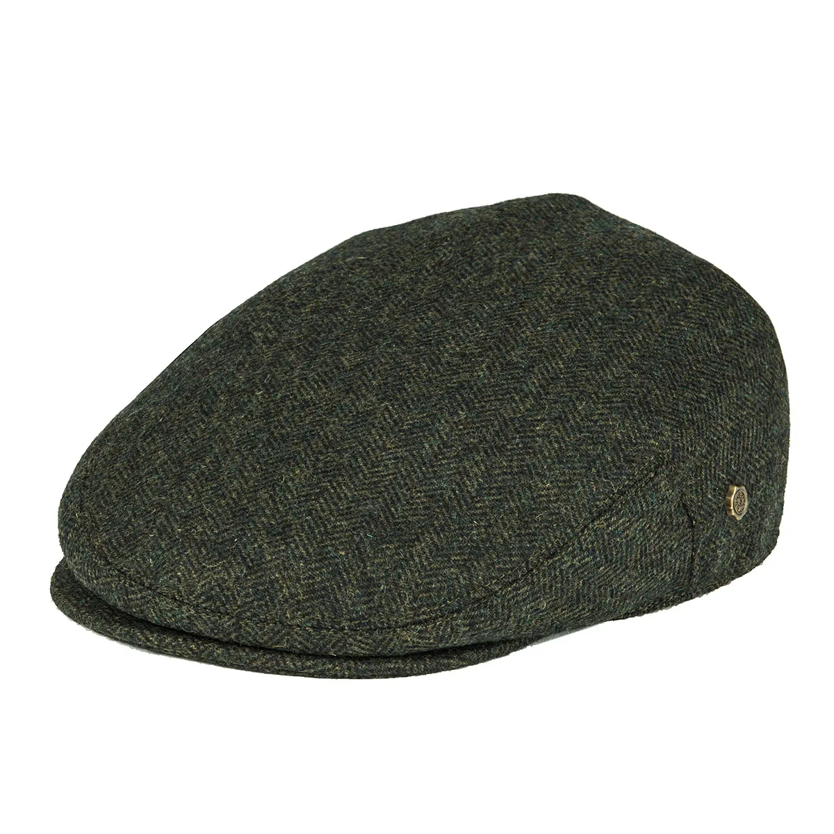 Czapka Irlandzka VOBOOM z Wełny Tweed w Wzór Rybiej Ości Męska Damska Beret Kapelusz Kierowcy Czapka…