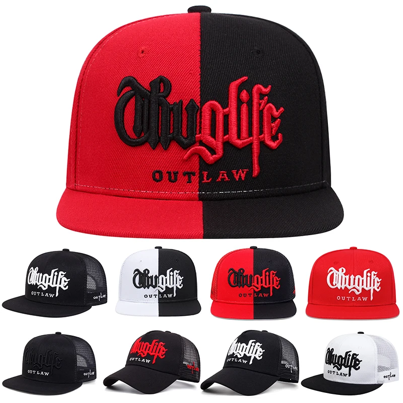 Czapka z daszkiem 2025 Fashion Fastball CAP Thuglife Haft Hiphop Bejsbolówka Snapback Dorosły Outdoor Casual… Czapka z daszkiem 2025 Fashion Fastball CAP Thuglife Haft Hiphop Bejsbolówka Snapback Dorosły Outdoor Casual…