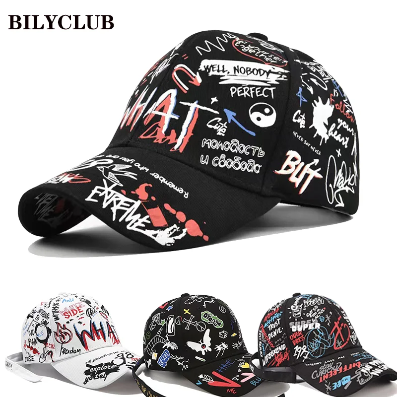 Czapka z daszkiem 2026 Nowa Moda Graffiti Nadruk Bawełniana Czapka Bejsbolówka Outdoorowa Męska Damska Letnia… Czapka z daszkiem 2026 Nowa Moda Graffiti Nadruk Bawełniana Czapka Bejsbolówka Outdoorowa Męska Damska Letnia…