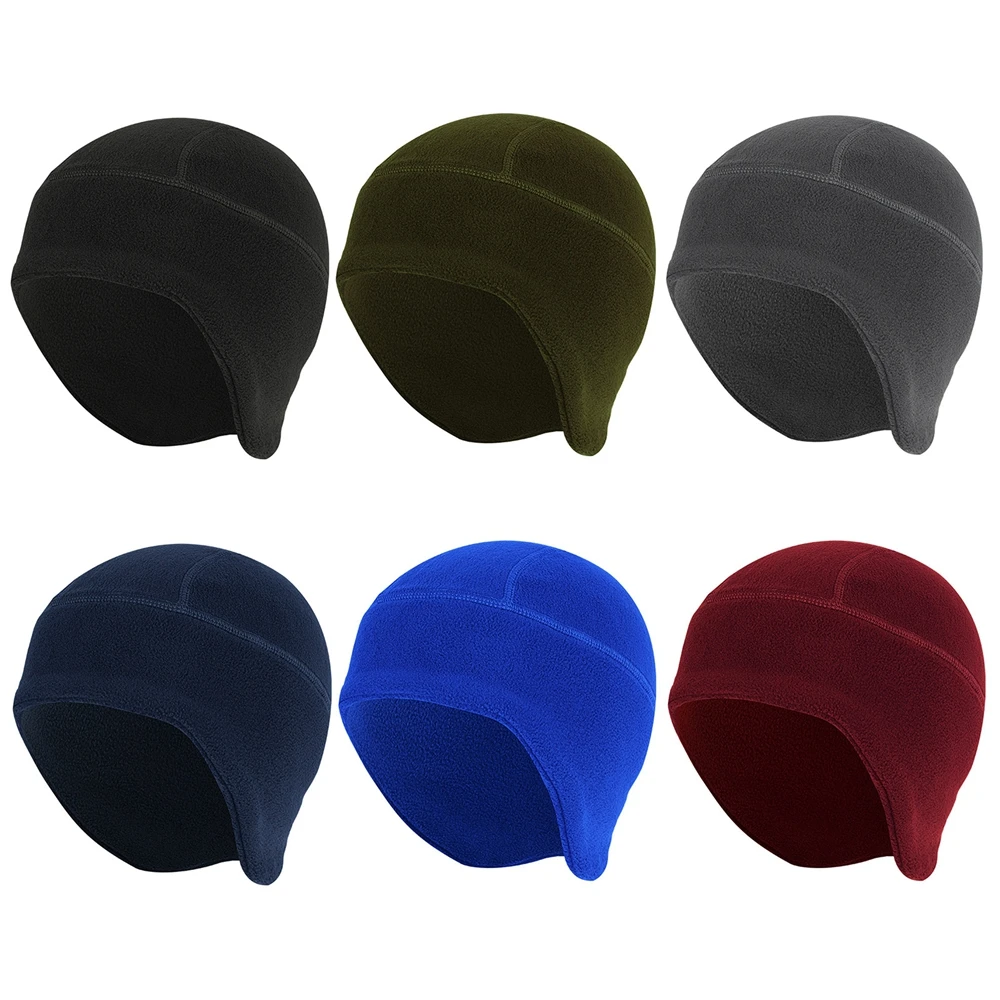 Czapka zimowa termiczna do biegania czapki sportowe Soft Stretch Fitness ciepła osłona uszu Snowboard…
