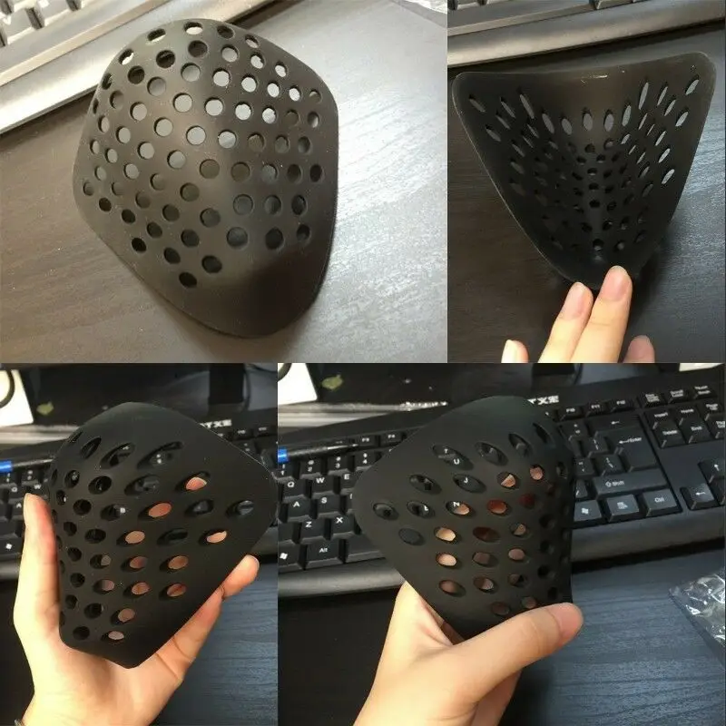 Czarny czerwony silikonowy pokrowiec na maskę Miesięc Maski Faceshell Cosplay Rekwizyty Face Shell Czarny czerwony silikonowy pokrowiec na maskę Miesięc Maski Faceshell Cosplay Rekwizyty Face Shell