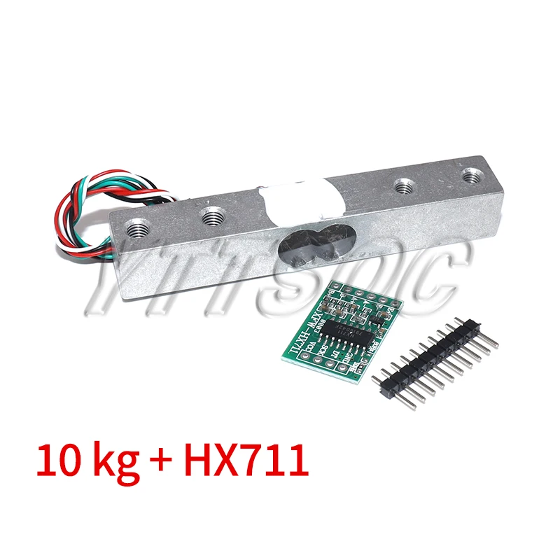Czujnik siły HX711 1KG 2KG 5KG 10KG 20KG Moduł AD Czujnik wagi Waga elektroniczna Stop aluminium Czujnik… Czujnik siły HX711 1KG 2KG 5KG 10KG 20KG Moduł AD Czujnik wagi Waga elektroniczna Stop aluminium Czujnik…