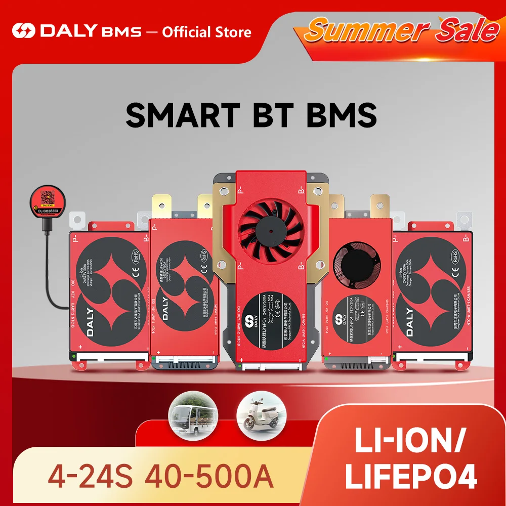 DalyBMS LiFePo4 4S 12V BMS 8S 24S 72V 48V 16S 100A 150A 200A 250A 300A 3.7V Li-Ion BMS 7S 13S 14S 3.2V BMS DalyBMS LiFePo4 4S 12V BMS 8S 24S 72V 48V 16S 100A 150A 200A 250A 300A 3.7V Li-Ion BMS 7S 13S 14S 3.2V BMS