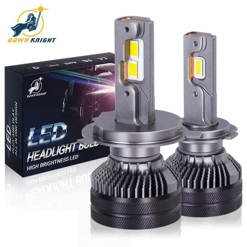 DAWNKNIGHT K5C 4300K 110W H7 H4 Led Lamp Double Copper Tube 3000K Led Lights For Car H1 H11 HB3 9005 HB4 9006…