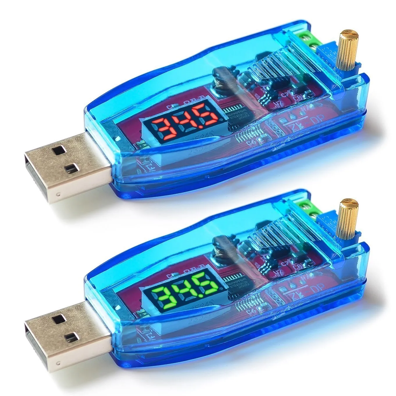 DC-DC 5V do 3.3V 9V 12V 24V USB Step UP / Down Moduł zasilacza Regulowany konwerter Boost Buck Out DC 1.0V-24V…