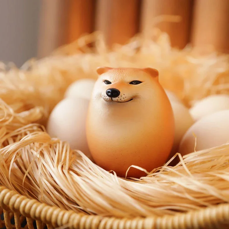 Dekoracje dla psów i jajek kreatywne Shiba Inu realistyczne w kształcie jajka dekoracja biurka do biura… Dekoracje dla psów i jajek kreatywne Shiba Inu realistyczne w kształcie jajka dekoracja biurka do biura…