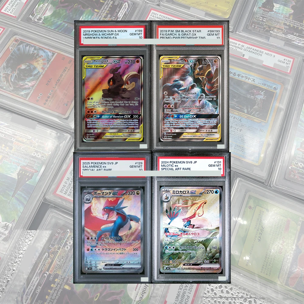 DIY Kolekcja Kart PTCG z Ocenianymi Kartami, Niezniszczona Przyjaźń Marshadow & Machamp GX 199/214 GEM MT10… DIY Kolekcja Kart PTCG z Ocenianymi Kartami, Niezniszczona Przyjaźń Marshadow & Machamp GX 199/214 GEM MT10…
