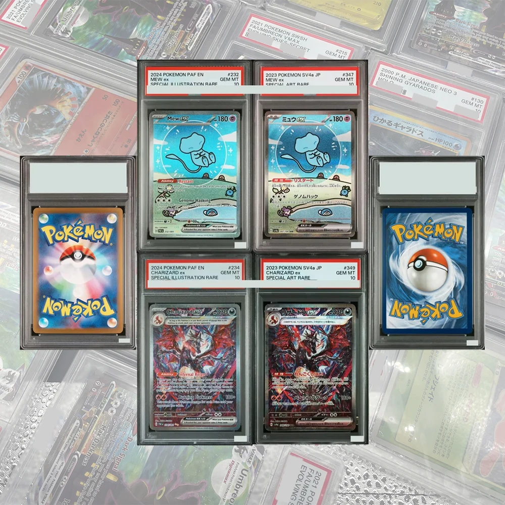 DIY Proxy Bubble Mew ex 232/091 Specjalna Ilustracja Rzadka Karta Kolekcjonerska PTCG GEM MT10 Holograficzne…