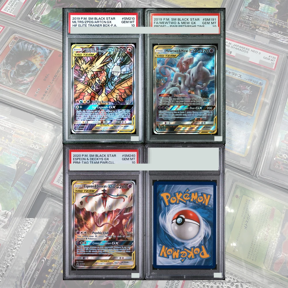 DIY PROXY PTCG GRADED Collection Card 2020 SM BLACK STAR PROMO # SM240 ESPEON&DEOXYS GX PRM-TAG TEAM GEM MT 10… DIY PROXY PTCG GRADED Collection Card 2020 SM BLACK STAR PROMO # SM240 ESPEON&DEOXYS GX PRM-TAG TEAM GEM MT 10…