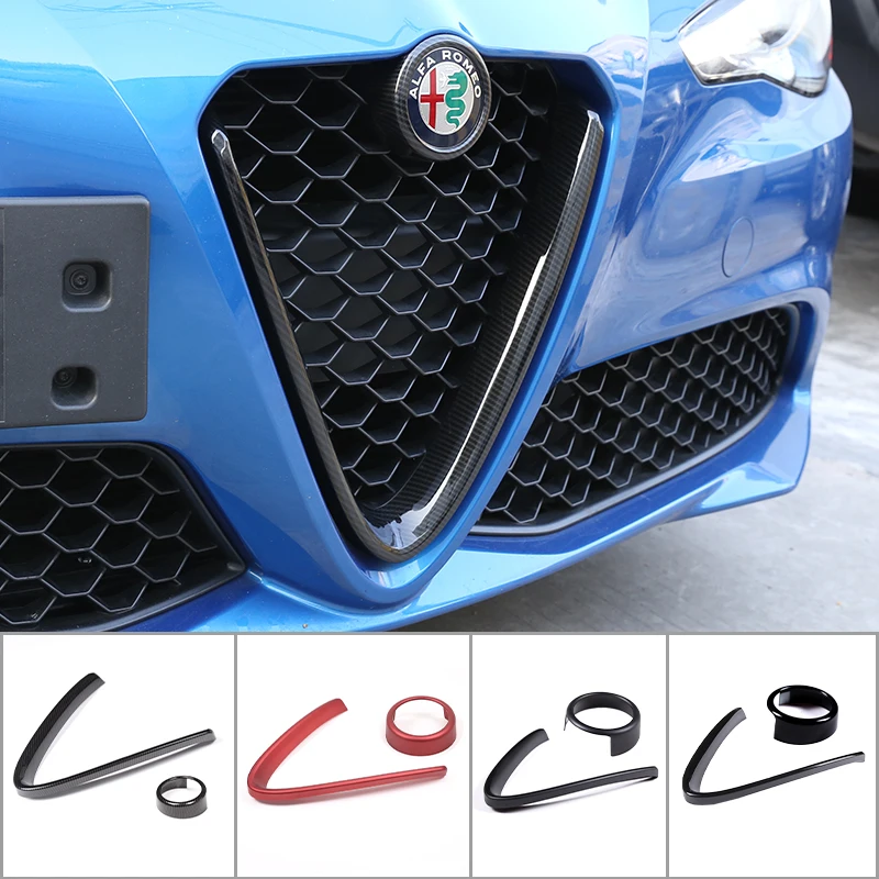 Dla Alfa Romeo Giulia 2017 2018 2019-2025 Samochodowe Przednie Kratki Wlotu Powietrza Zderzaka Ramka V… Dla Alfa Romeo Giulia 2017 2018 2019-2025 Samochodowe Przednie Kratki Wlotu Powietrza Zderzaka Ramka V…