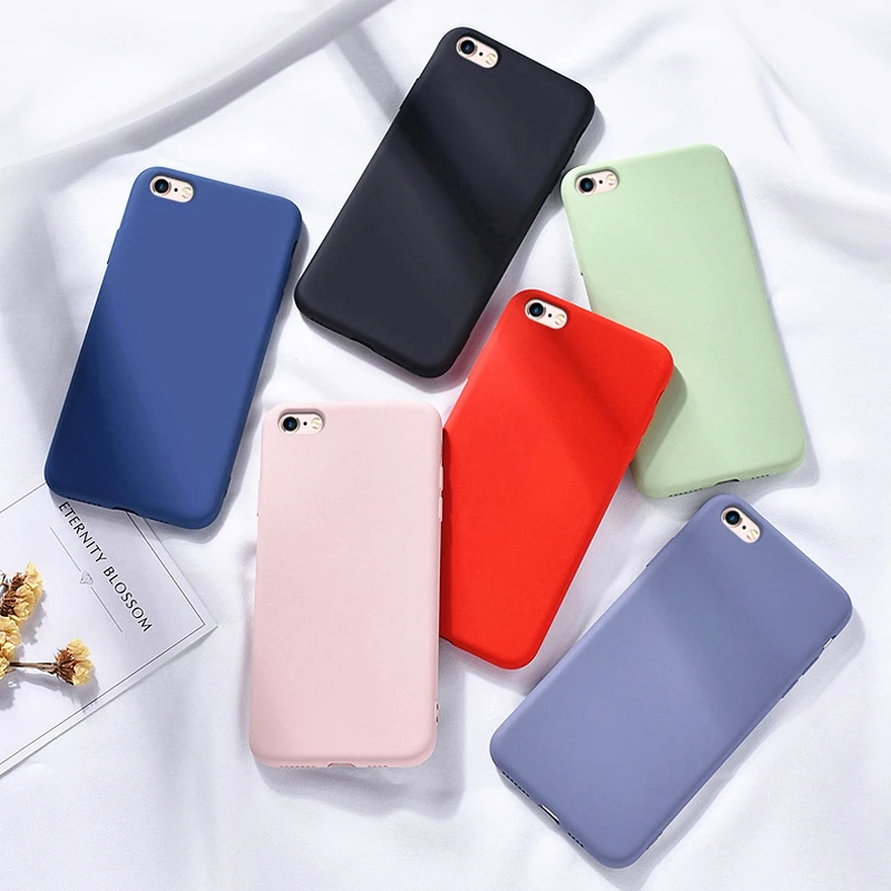 Dla Apple iPhone SE 2022 2020 Etui iPhone SE 8 7 6 5 Pokrowiec Fundas Shell Oryginalny płynny silikon Miękki…