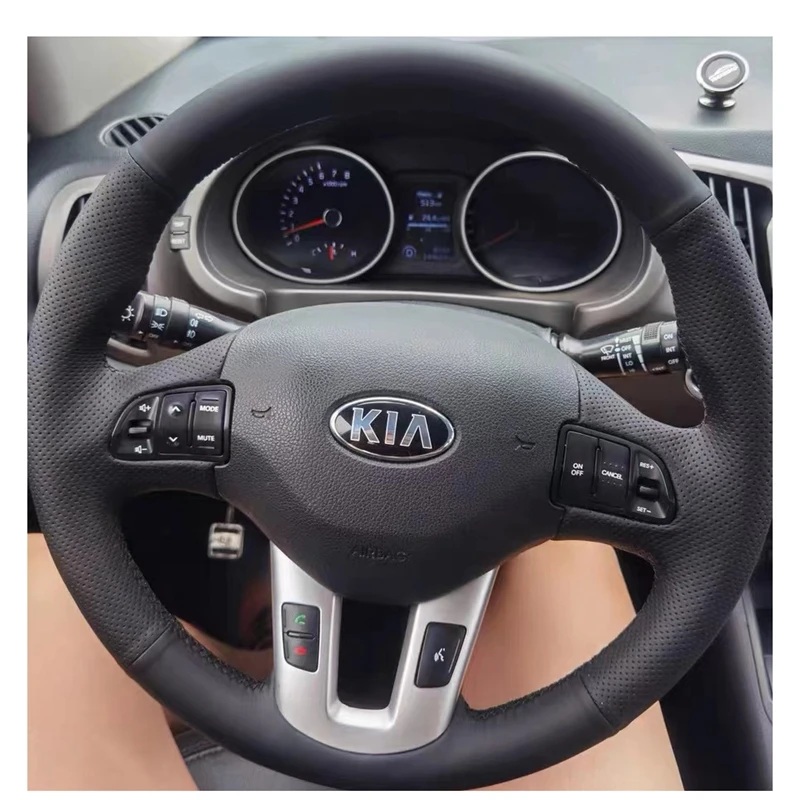 Dla Kia Sportage 3 2011-2014 Kia Ceed Cee’d 2010-2012 ręczna osłona kierownicy samochodu
