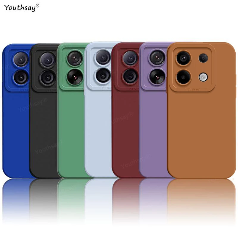Dla Redmi Note 13 Pro Global Case Redmi Note 13 Pro Cover Fundas Coque Camera Protector Liquid Silicone Back… Dla Redmi Note 13 Pro Global Case Redmi Note 13 Pro Cover Fundas Coque Camera Protector Liquid Silicone Back…