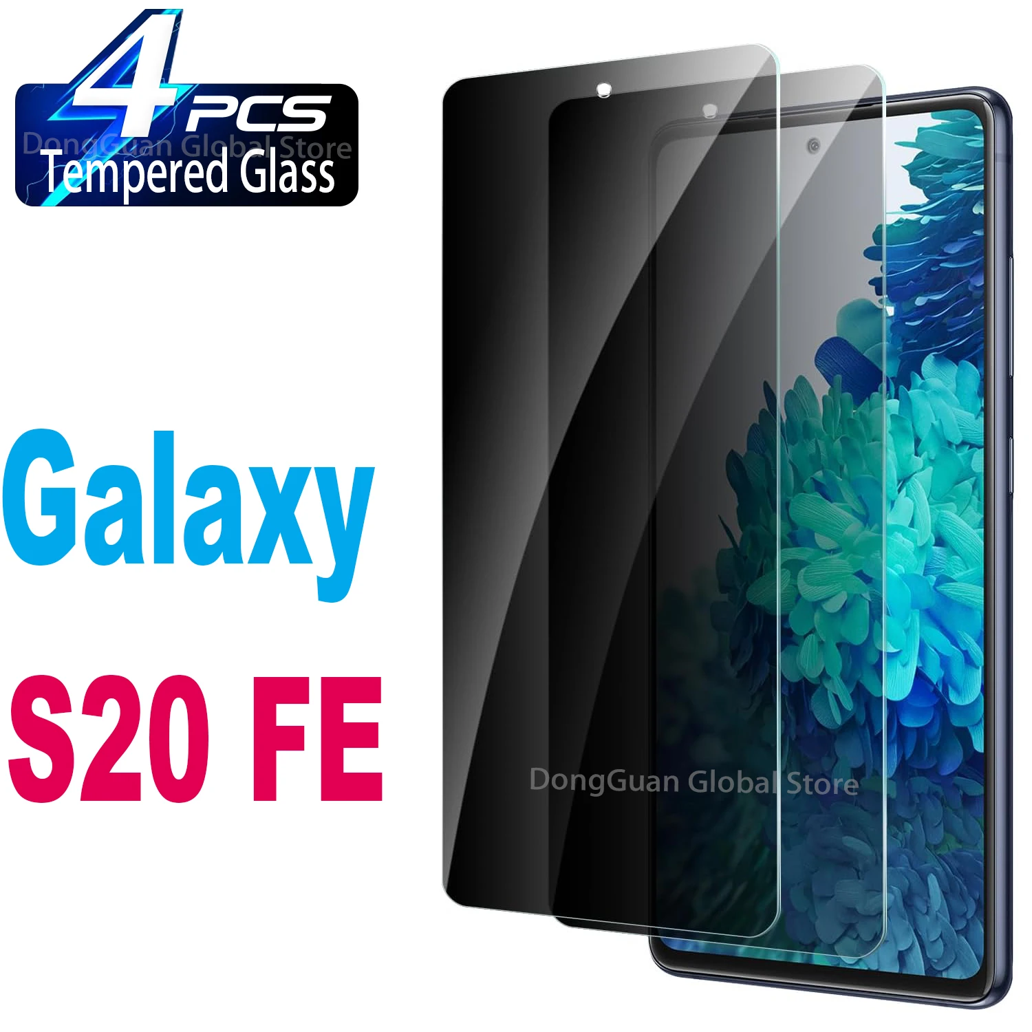 Dla Samsung Galaxy S20 FE Anti Spy Protector Prywatność Ekran Szkło hartowane Dla Samsung Galaxy S20 FE Anti Spy Protector Prywatność Ekran Szkło hartowane