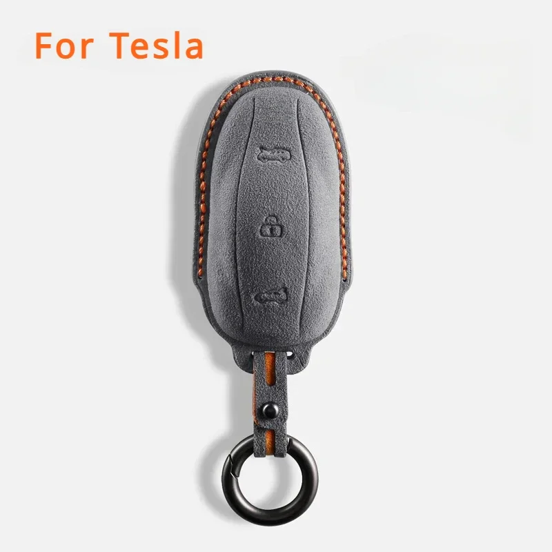 Dla Tesla Model 3 Model Y X S Suede Remote Car Key Case Holder Shell Keychain dla Tesla Model 3/Y /X/ S Car… Dla Tesla Model 3 Model Y X S Suede Remote Car Key Case Holder Shell Keychain dla Tesla Model 3/Y /X/ S Car…