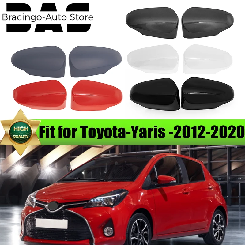 Dla Toyota Yaris 2012 2013 2014 2015 2016 2017 2018 2019 2020 Osłona Lusterka Wstecznego Skrzydło Drzwi Boczna…