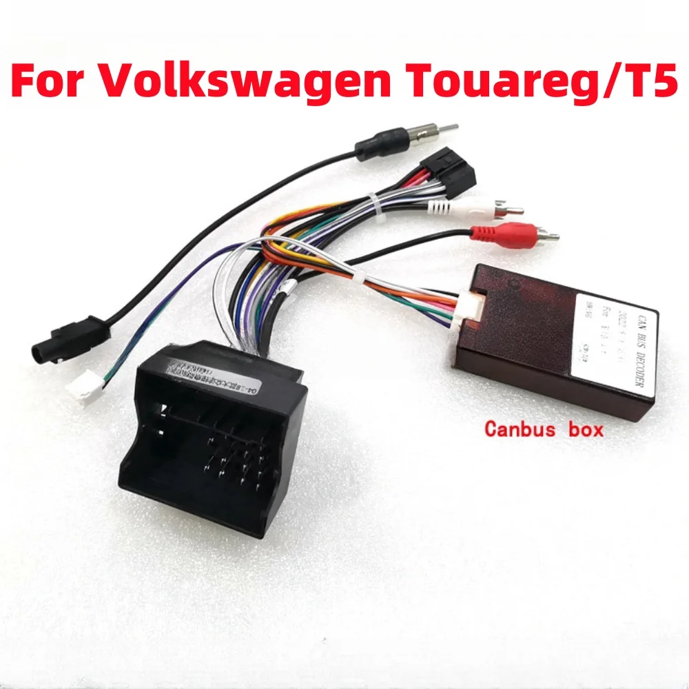 Dla VW Volkswagen Touareg/T5 2003-2017 GPS MP5 Odtwarzacz wideo Radio samochodowe Stereo Wiązka przewodów… Dla VW Volkswagen Touareg/T5 2003-2017 GPS MP5 Odtwarzacz wideo Radio samochodowe Stereo Wiązka przewodów…