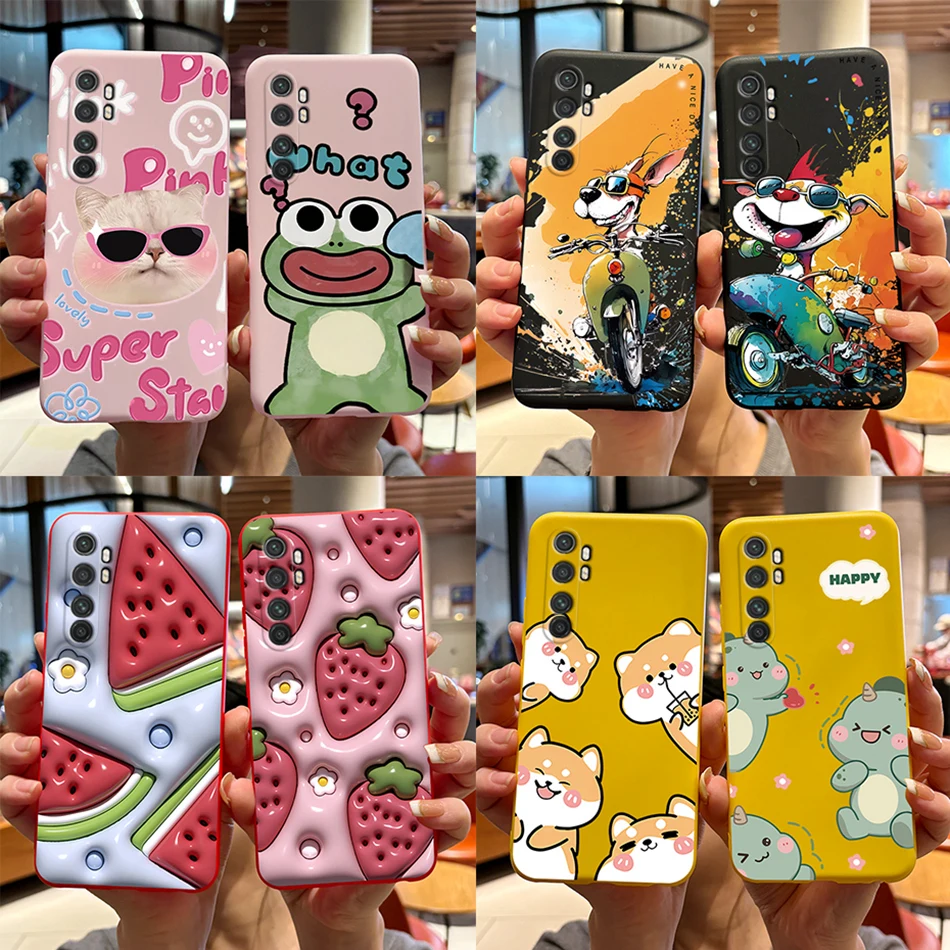 Dla Xiaomi Mi Note 10 Lite Etui Cute Bear Cartoon Frog Printed TPU Back Cover Dla Xiaomi Note 10 Pro Note… Dla Xiaomi Mi Note 10 Lite Etui Cute Bear Cartoon Frog Printed TPU Back Cover Dla Xiaomi Note 10 Pro Note…
