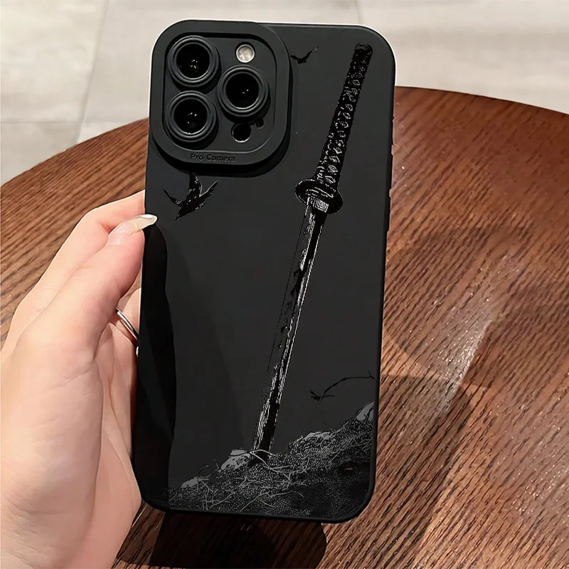 Dla Xiaomi Redmi Note 14 13 12 Pro Plus 5G 12S 11 10 Etui The Sword Creative Pattern Protective Cover Dla… Dla Xiaomi Redmi Note 14 13 12 Pro Plus 5G 12S 11 10 Etui The Sword Creative Pattern Protective Cover Dla…