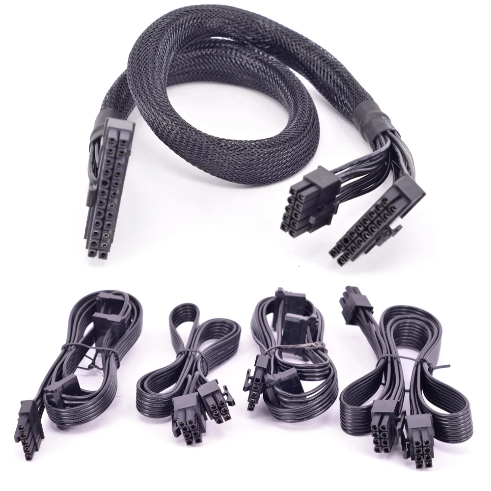 Do Cooler Master V700 V850 V1000 V1200 ATX 24 Pin PCIe 6Pin 6+2Pin 8Pin 5Pin Peripheral 4Pin SATA PSU Kabel…