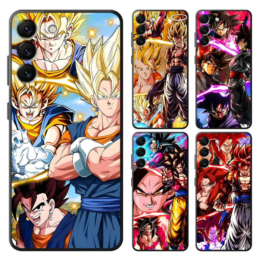 Dragon Ball Cool Cartoon Goku Soft Funda Back Phone Cover Case dla Samsung Galaxy A51 A15 A14 A53 A16 A34 A33…