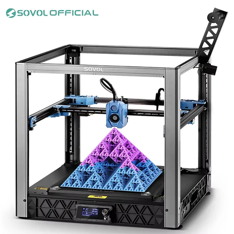 Drukarka 3D Sovol SV08 Core-XY Open Source, maks. 700 mm/s szybkie drukarki 3D z 300 ℃ Hotend i kamera bez… Drukarka 3D Sovol SV08 Core-XY Open Source, maks. 700 mm/s szybkie drukarki 3D z 300 ℃ Hotend i kamera bez…