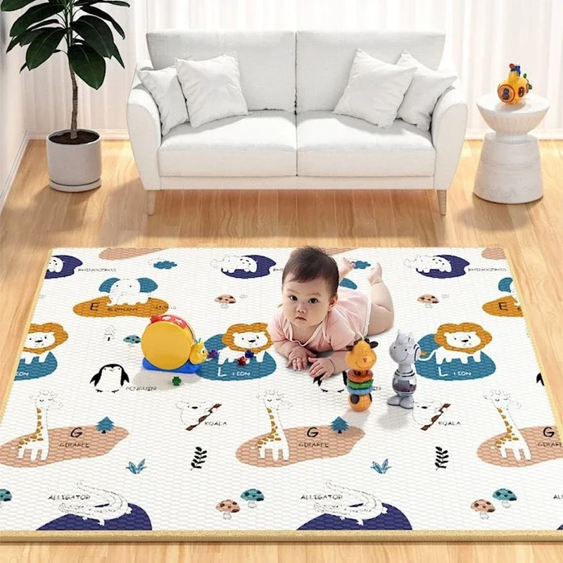 Duża Mata do Zabawy dla Dzieci 200x180cm, Bezpieczna Mata Edukacyjna, Mata do Raczkowania, Składany Dywanik do… Duża Mata do Zabawy dla Dzieci 200x180cm, Bezpieczna Mata Edukacyjna, Mata do Raczkowania, Składany Dywanik do…