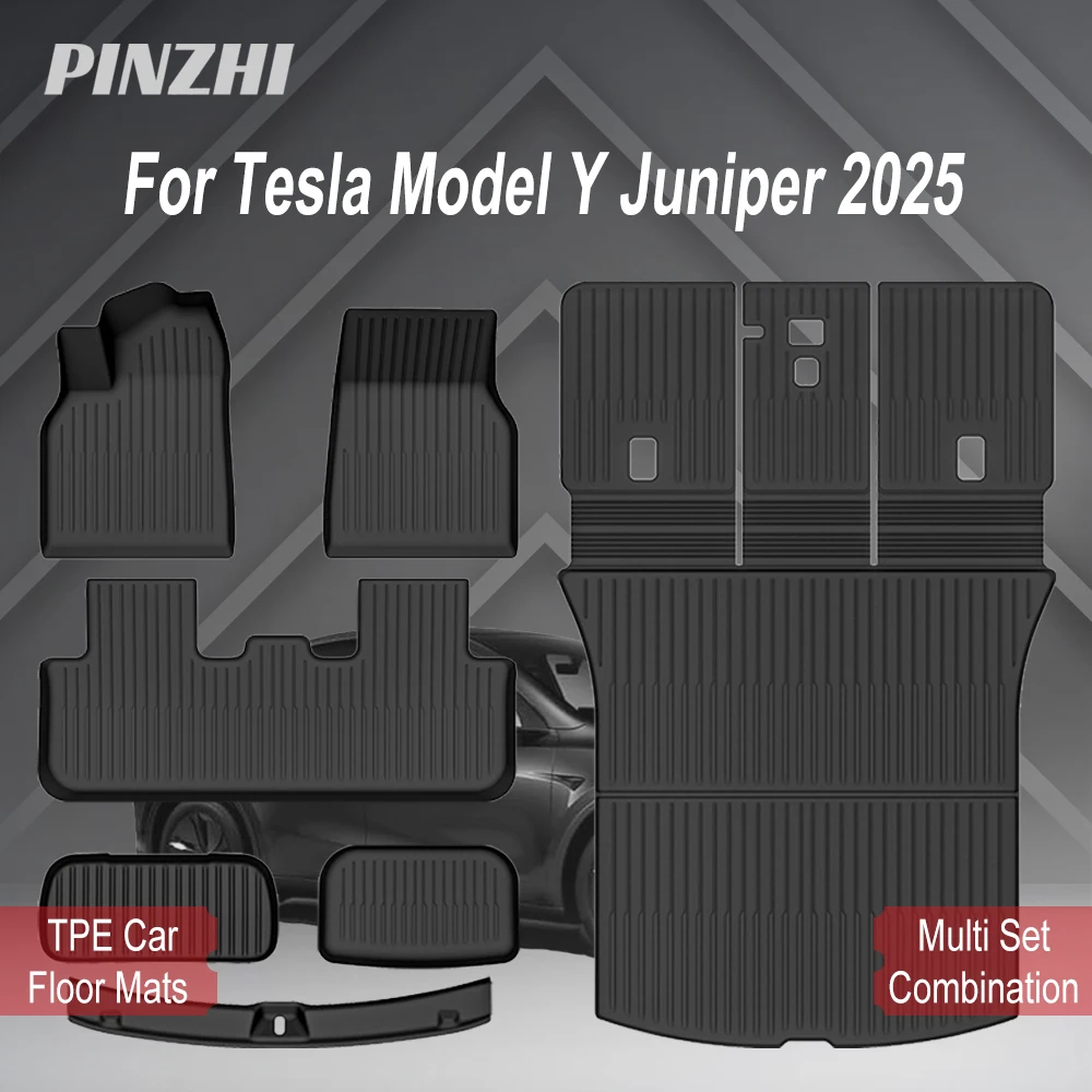 Dywaniki TPE do Tesli New Model Y Juniper Premium/Performance 2025+, mata do bagażnika, odporne na zużycie… Dywaniki TPE do Tesli New Model Y Juniper Premium/Performance 2025+, mata do bagażnika, odporne na zużycie…
