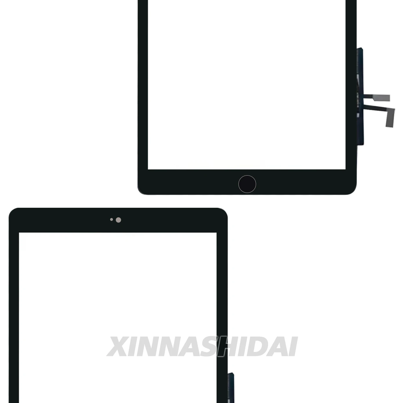 Ekran dotykowy 9.7′ do iPad 5 5. generacji 2017 A1474 A1475 A1476, digitizer zamienny z/bez przycisków do iPad…