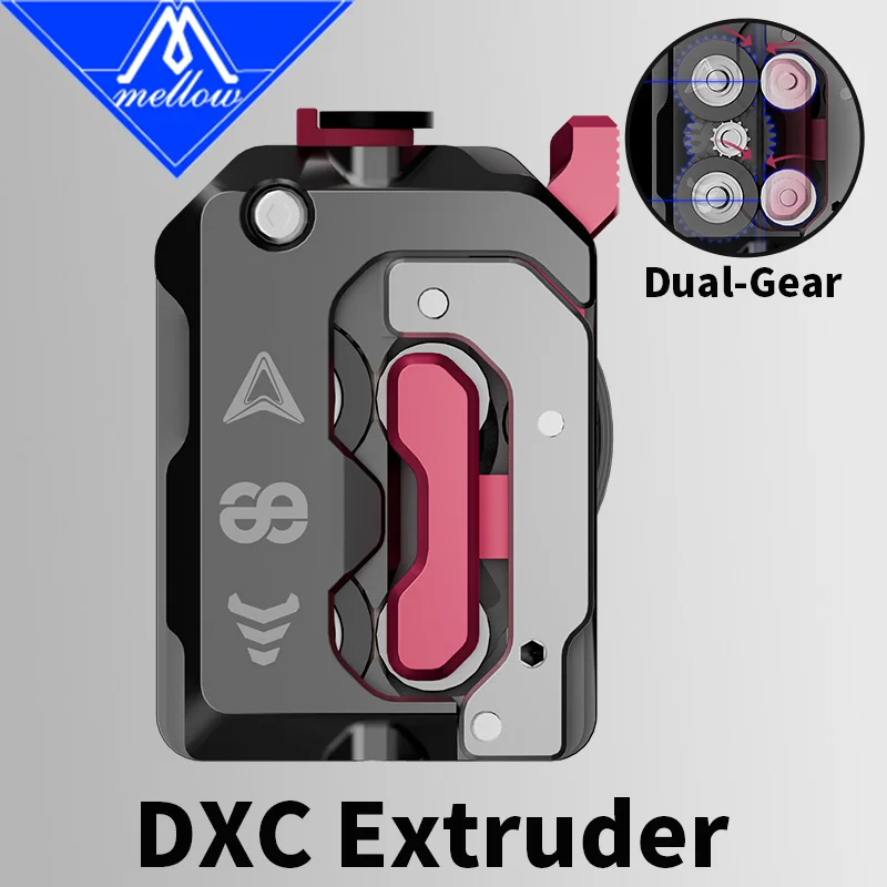 Ekstruder Mellow Phaetus DXC V1.1 z podwójnym napędem do Creality K1/K1 Max/K1C – Wersja standardowa z… Ekstruder Mellow Phaetus DXC V1.1 z podwójnym napędem do Creality K1/K1 Max/K1C – Wersja standardowa z…