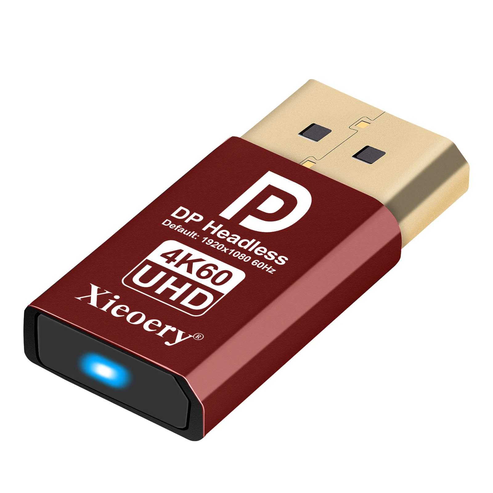 Emulator EDID DisplayPort 4K60Hz – Adapter Ghost Adapter bez monitora (Headless Ghost Adapter) dla…