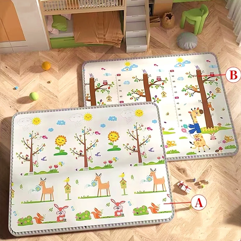 EPE Baby Activity Gym Nietoksyczna mata do zabawy dla dzieci 200x180cm Dywanik bezpieczeństwa dla dzieci Mata…