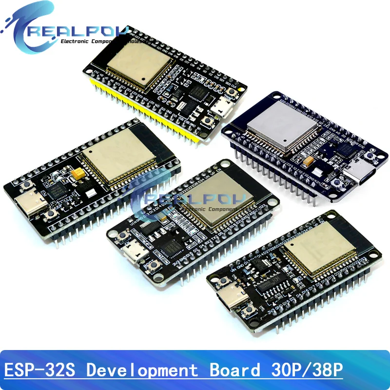 ESP-32S ESP32 ESPWROOM32 płytka rozwojowa 30P/38P Bluetooth i WIFI dwurdzeniowy procesor o niskim zużyciu…