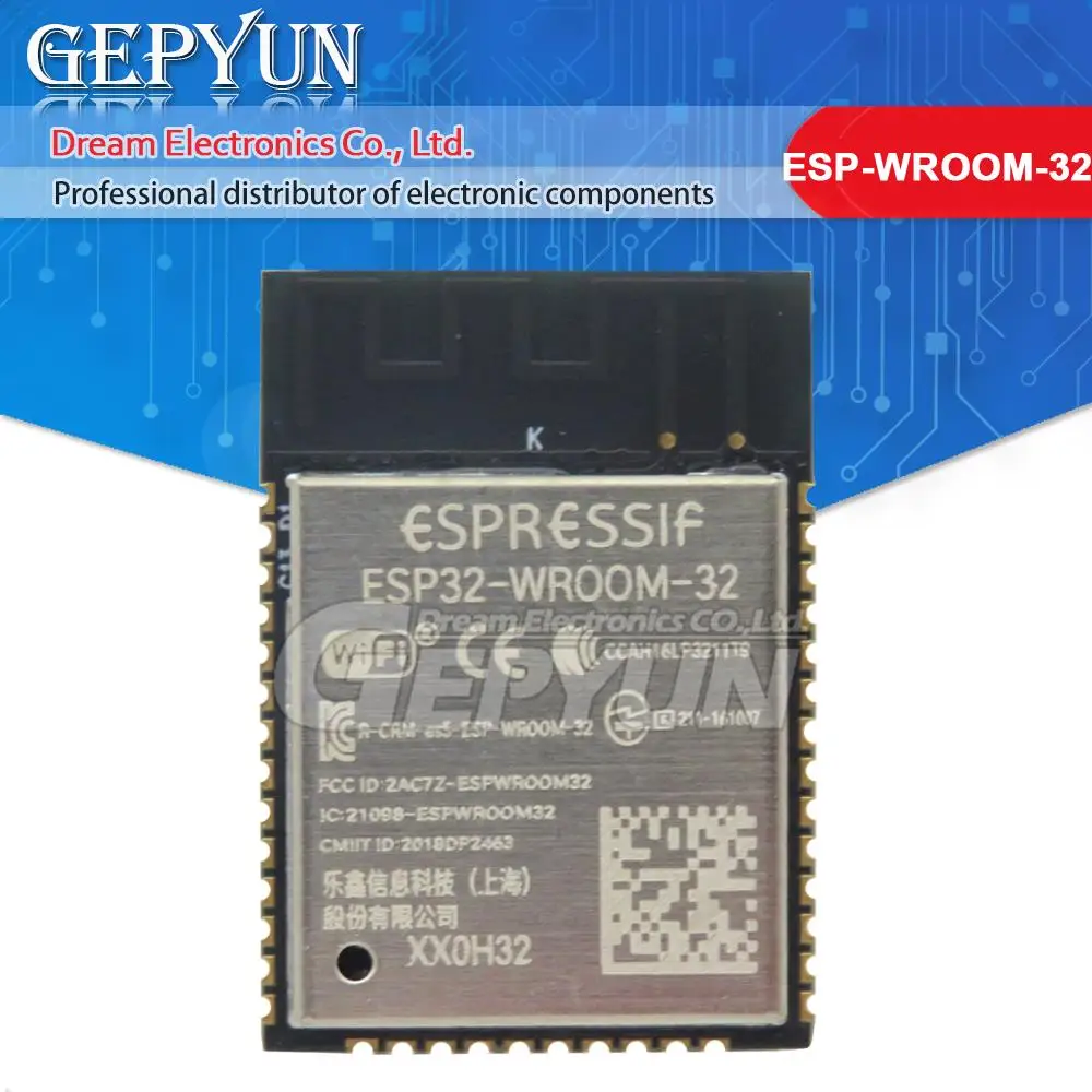 ESP-WROOM-32 ESP-WROOM-32D ESP32 ESP-32 Dwurdzeniowy procesor Bluetooth i WIFI z niskim poborem mocy MCU…