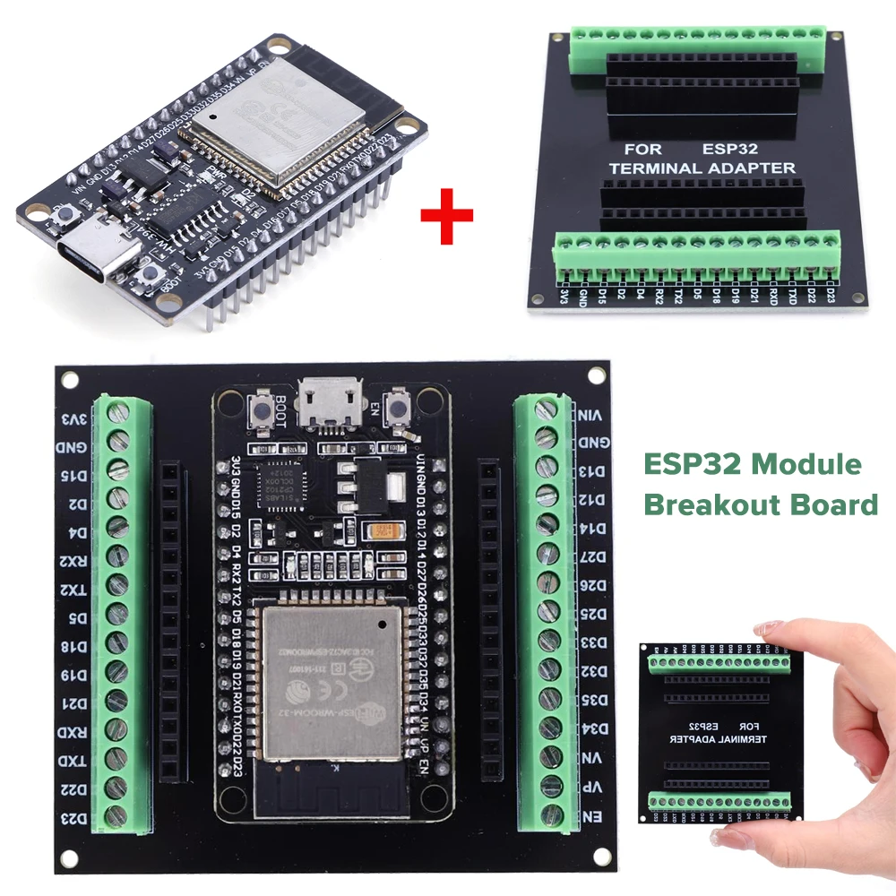 ESP-WROOM-32 ESP32-S płyta rozwojowa typu C ESP32 Bluetooth Wifi ESP32 Nodemcu moduł Bluetooth + ESP32…