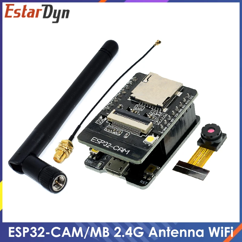 ESP32-CAM ESP32-CAM-MB MICRO USB ESP32 Szeregowy Interfejs do WiFi ESP32 CAM Płytka Rozwojowa CH340 5V… ESP32-CAM ESP32-CAM-MB MICRO USB ESP32 Szeregowy Interfejs do WiFi ESP32 CAM Płytka Rozwojowa CH340 5V…
