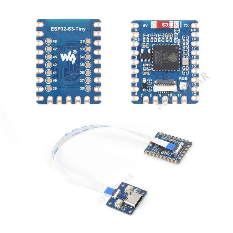 ESP32 S3 Tiny Mini ESP32-S3FH4R2 USB WIFI Bluetooth Stamp Board Odłączana konstrukcja Dwurdzeniowy procesor ESP32 S3 Tiny Mini ESP32-S3FH4R2 USB WIFI Bluetooth Stamp Board Odłączana konstrukcja Dwurdzeniowy procesor