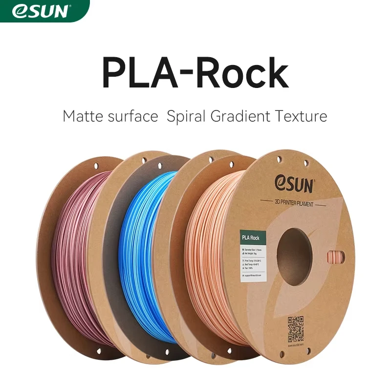 eSUN PLA Filament do drukarki 3D PLA Rock Filament 3D 1KG Rock Circle Frosted Filament do Bambu Lab Dual Color… eSUN PLA Filament do drukarki 3D PLA Rock Filament 3D 1KG Rock Circle Frosted Filament do Bambu Lab Dual Color…