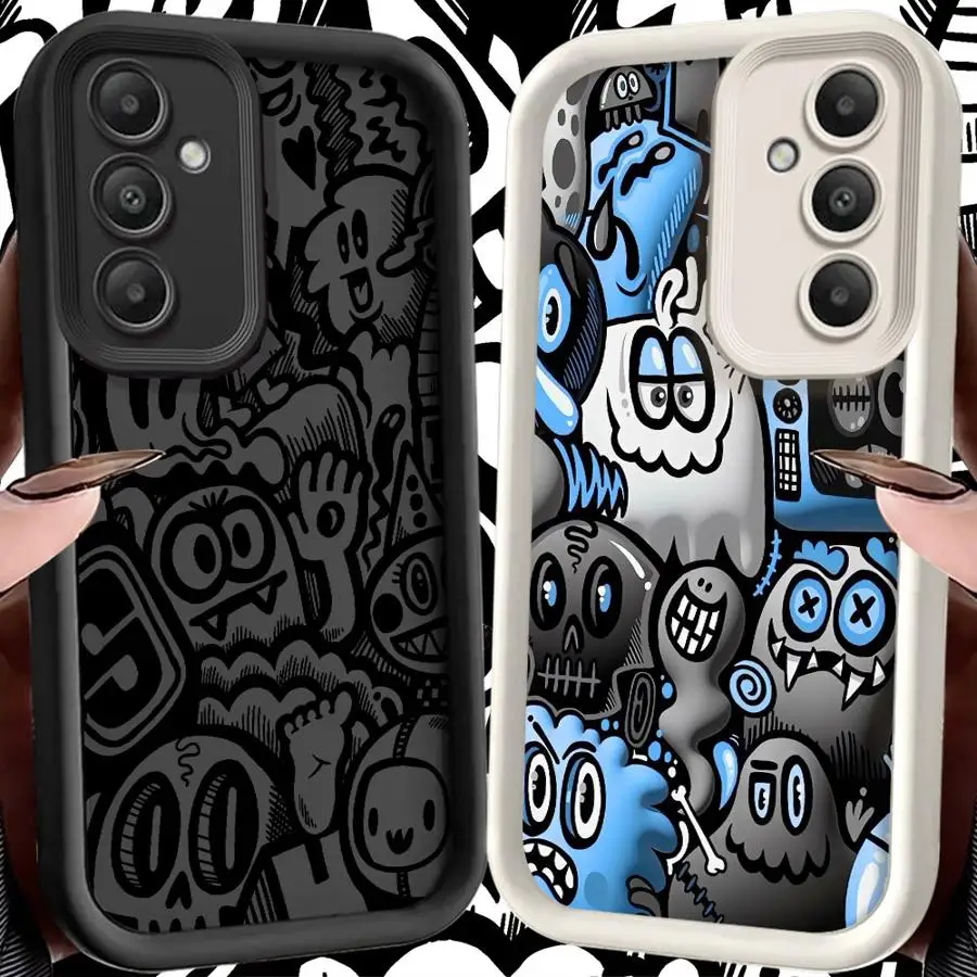 Etui do Samsung Galaxy S25 Ultra S24 Plus S23 FE S22 S21 S20 S25+ S24+ Silicone Funda Phone Cover Super Cool…